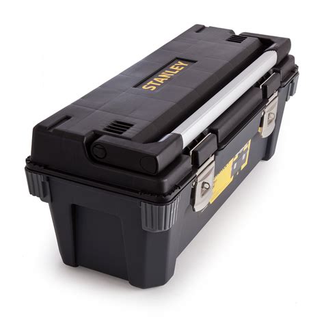 stanley metal tool box review|stanley 26 inch tool box.